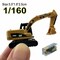 Kitcheniva 6 Pcs 1/160 N Scale Miniature Excavator Diecast Model